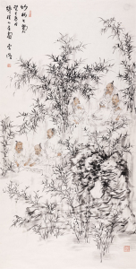 竹林七贤二