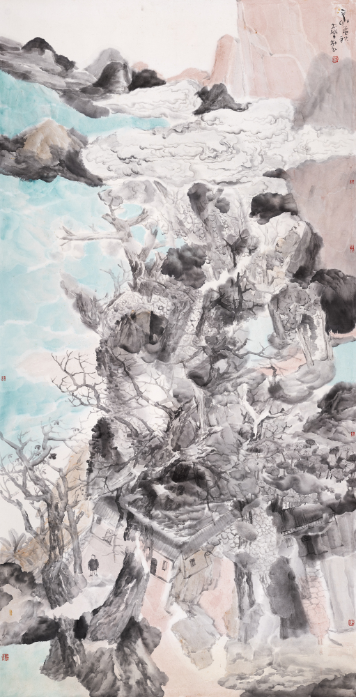 The mountain resides in Qiu Yunbi