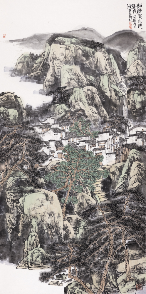 静听溪水几重音