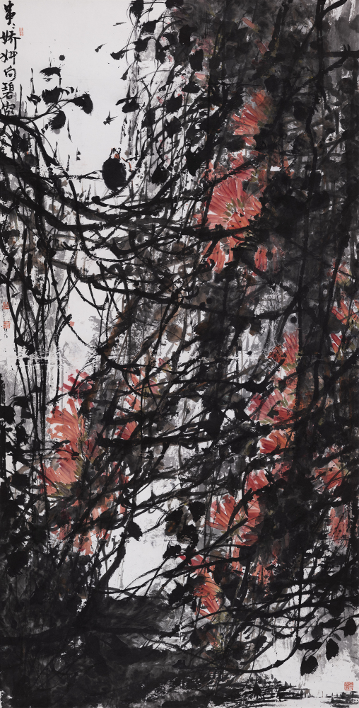 串串娇妍向碧空