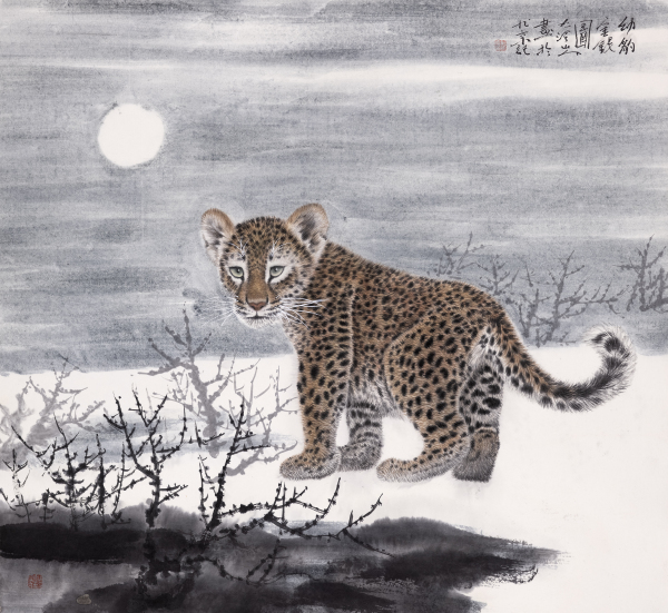 Leopard cub money map