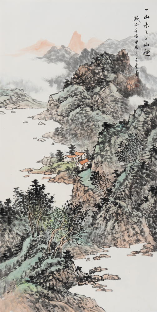 一山未了一山迎