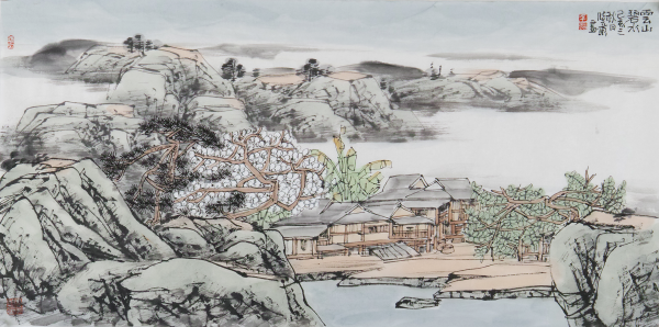 云山碧水