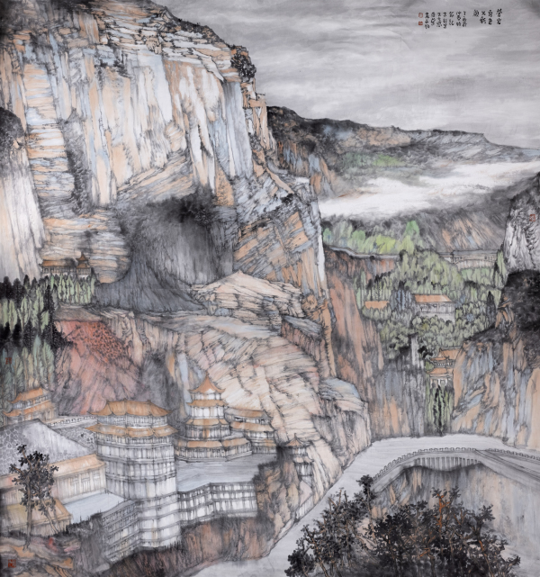 苍岩秀色又新颜