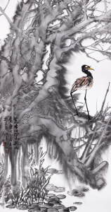 万木缘山过雨青