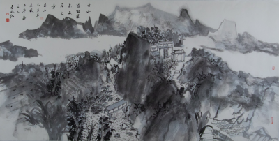 有山皆图画无水不文章