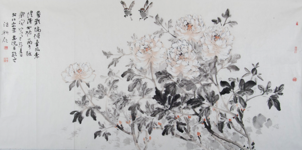 剪裁偏得东风意